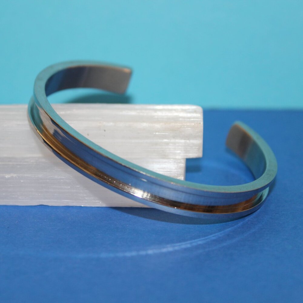 Plunder Design Silver-toned Cuff Bracelet